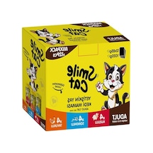 Cat Pouch Mix 12 Adet X 85 G Kuzu/somon/tavuklu 100 G