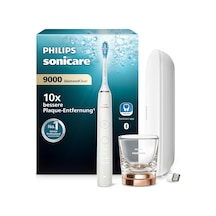 Philips Sonicare Diamondclean 9000 Elektrikli Diş Fırçası, Uygulamalı Sonik Diş Fırçası, Basınç Sensörü, 4 Fırçalama Modu, 3 Yoğunluk Seviyesi, Şarj Camı Ve Usb Seyahat Çantası, Pembe Altın, Model Hx9911/94