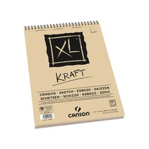 Canson Xl Kraft Spiralli Eskiz Defteri 90Gr 40 Yaprak A4