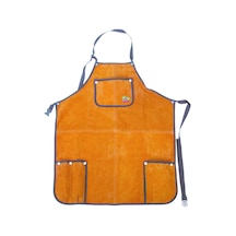 Kirschen Two Cherries Ahşap Oyma Marangoz Önlüğü Deri Önlük