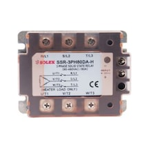 Soljex Ssr-3ph80da-h ,3x480v/80a 3v..30vdc 3-faz Dc-ac Ssr