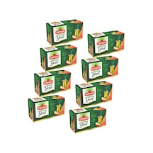 Herdem Yeşil Çay Süzen Poşet Elmalı 1,6gr 25 Adet Sekizli Paket