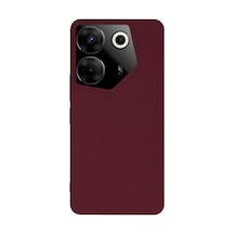 Camon 20 Pro 5g Kılıf First Silikon - Bordo