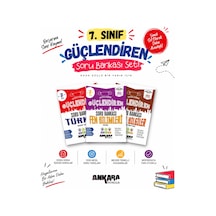 Ankara Yayıncılık 2027 7. Sınıf Türkçe + Fen Bilimleri + Sosyal Bilgiler Yeni Müfredat Bağlam Temelli Güçlendiren Soru Bankası Seti 3 Kitap