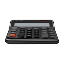 Casio DE-12E-BK Siyah 12 Hane Masa Üstü Ergonomik Tuşlu Hesap Makinesi