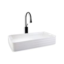 Eva Banyo Lena E-2106 Tezgah Üstü Porselen Lavabo