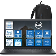 Dell Pro 15 Essential PV152501334UH17 i5-1334U 40 GB 512 GB SSD 15.6" W11H Dizüstü Bilgisayar + Zetta Çanta