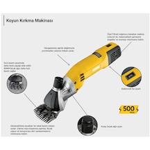 Rtr-Max Rtm923 Koyun Kırkma Makinası 500 Watt