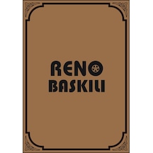 Cihan Oto Paspas Kağıdı Renault Amblem Baskılı 100 Adet 35x50