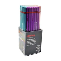 Rotring 2090067 Metalik Kurşun Kalem Hb 72'li Paket Çok Renkli
