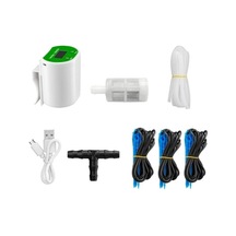 Pazly Otomatik Bitki Sulama Sistemi - 12 Saksılık Usb Şarjlı Akıllı Damlama Cihazı