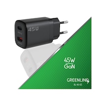 45w Gan Type-c + Type-c Hizli Sarj Adaptörü