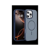Joko Apple iPhone  Uyumlu  16 Pro Max Neksa Magsafe Kapak - Lacivert