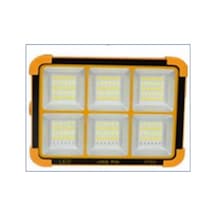 100w Led Projektör Beyaz -sarı Işık Çakar Modlu 9000 Lümen Solar