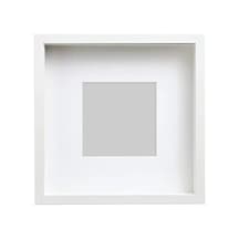 Modern Beyaz Çerçeve - 25x25 Cm