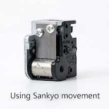 Sones Kız Yatak Başucu Lambası Kristal Top Ahşap Tabanlı Müzik Kutusu Şarjlı Parlayan Dönen Gece Lambası, Rastgele Müzik Gelin Ve Damat Diğer