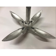 Galvaniz Şemsiye Çıpa Çapa Katlanır 1.5 Kg Boy 31cm Kanat 13 Cm