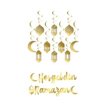 10'lu Tavan Süs Ve Hoşgeldin Ramazan Bannner Ramazan Ayı Süslem