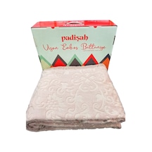 Padişah Emboss Tek Kişilik Battaniye Pudra Çok Renkli
