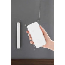 Kablosuz Şarj Aleti Hızlı Şarj Taşınabilir 5000 Mah Beyaz