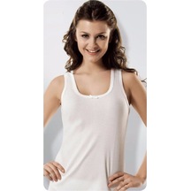 6'lı Paket %100 Pamuk Kadın Atlet 001