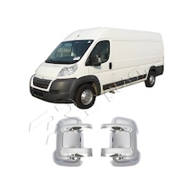 Citroen Jumper Uyumlu 2006-2024 Ayna Kapağı 2 Parça Abs Krom Kaplama