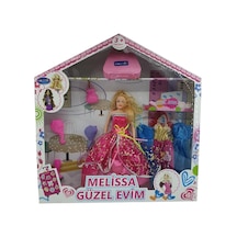 Bebek Yedek Elbiseli Ve Aksesuarlı - 1115-21 - Pembe Lisinya