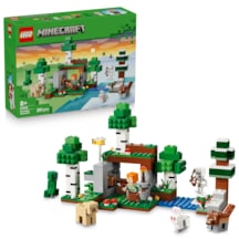 LEGO® Minecraft® İlk Gece Macerası 21593 - 8 Yaş ve Üzeri Çocuklar için 7 Figür İçeren Yaratıcı Oyuncak Yapım Seti (301 Parça)