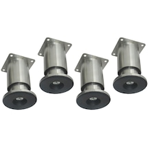 Homyl 4 Parça Ayarlanabilir Yatak Tv Dolapları Için Gri Gri