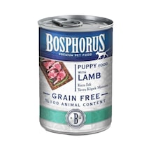 Bosphorus Tahılsız Kuzu Etli Konserve Yavru Köpek Maması 24 x 415 G