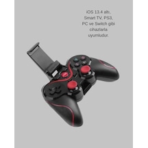 Kompakt Bluetooth Gamepad 500 Mah Telefon Tablet Pc Uyumlu