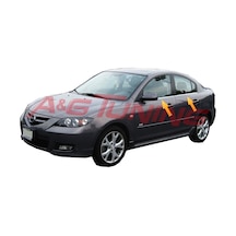 Mazda 3 Sedan Cam Çıtası 4 Prç. Paslanmaz Çelik 2003-2009 N11.5833