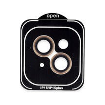 Joko Apple iPhone Uyumlu 15 Pvd Metal Kamera Lens - Turuncu Çr