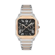 Tm348t-04sr Quartz Çelik Gri/rose Siyah Kadran Safir Cam 40 Mm Multifunction Erkek Kol Saat Metalik Gri Tm348t-04sr Quartz Çelik Gri/rose Siyah Kadran Safir Cam 40 Mm Multifunction Erkek Kol Saat Metalik Gri