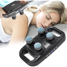 Zensaas41 4 Başlıklı Masaj Tabancası - Ergonomik Derin Doku Sırt Ve Boyun Masaj Aleti Hassasiyet Ve Sızı Giderici