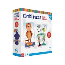 Ca.5028 Ca Games Eğitici Puzzle Neşeli  Hayvanlar