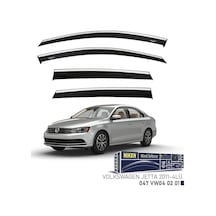 Niken Vw Jetta 2011 Kromlu Cam Rüzgarlığı 4'lü - Ekolmaks