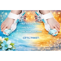 2'li Ergonomik Ayak Baş Parmak Ateli Halluks Valgus Kemik Düzeltme Aparatı Ortopedik Atel 2'li Ergonomik Ayak Baş Parmak Ateli Halluks Valgus Kemik Düzeltme Aparatı Ortopedik Atel