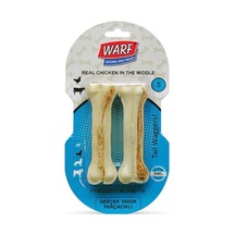 Warf Beyaz Tavuk Etli S Köpek Ödül Kemiği 12.5 CM 2'li 115 G