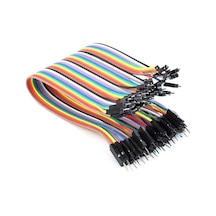 20Cm 40 Pin Erkek Erkek Dupont Kablo