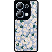 Xiaomi Redmi Note 13 Pro 4g Daisy Pattern Tasarımlı Glossy Telefon Kılıfı Çok Renkli