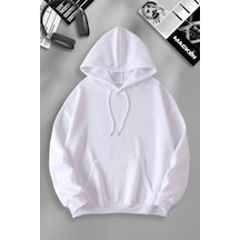 Macklin Sevgili Çift Kombini Shrek And Fioana Sırt Baskılı Kapüşonlu Sweatshirt 2li Takım Mavi Beyaz Mck1504 Çok Renkli