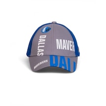 Gri Dallas Maveriks Basketbol Beyzbol Şapkası - Standart
