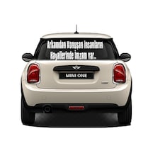 Oto Cam Yazı Sözleri Ticari-servis-dolmuş-panelvan Uzun Sticker Model 47