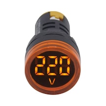 Tork Ad116dsv-s Voltmetre 24-500v Sarı