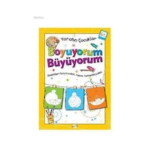 Yaratıcı Çocuklar Boyuyorum Büyüyorum 6 Yaş Boyama Kitabı- Kukla