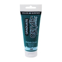 Daler Rowney Graduate Akrilik Boya 120Ml Phthalo Green 386