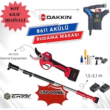 Dakkın Budama Makası 40mm Akülü +uzatma Aparatı