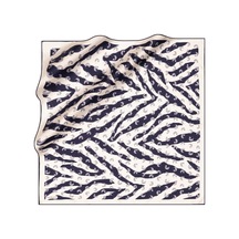 Cacharel Beyaz 90x90 İpek Twill Eşarp Beyaz Beyaz