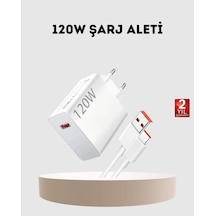 Mey İthalat 120w Usb-c Şarj Adaptörü Süper Hızlı Şarj Güç Kaynağı Seti